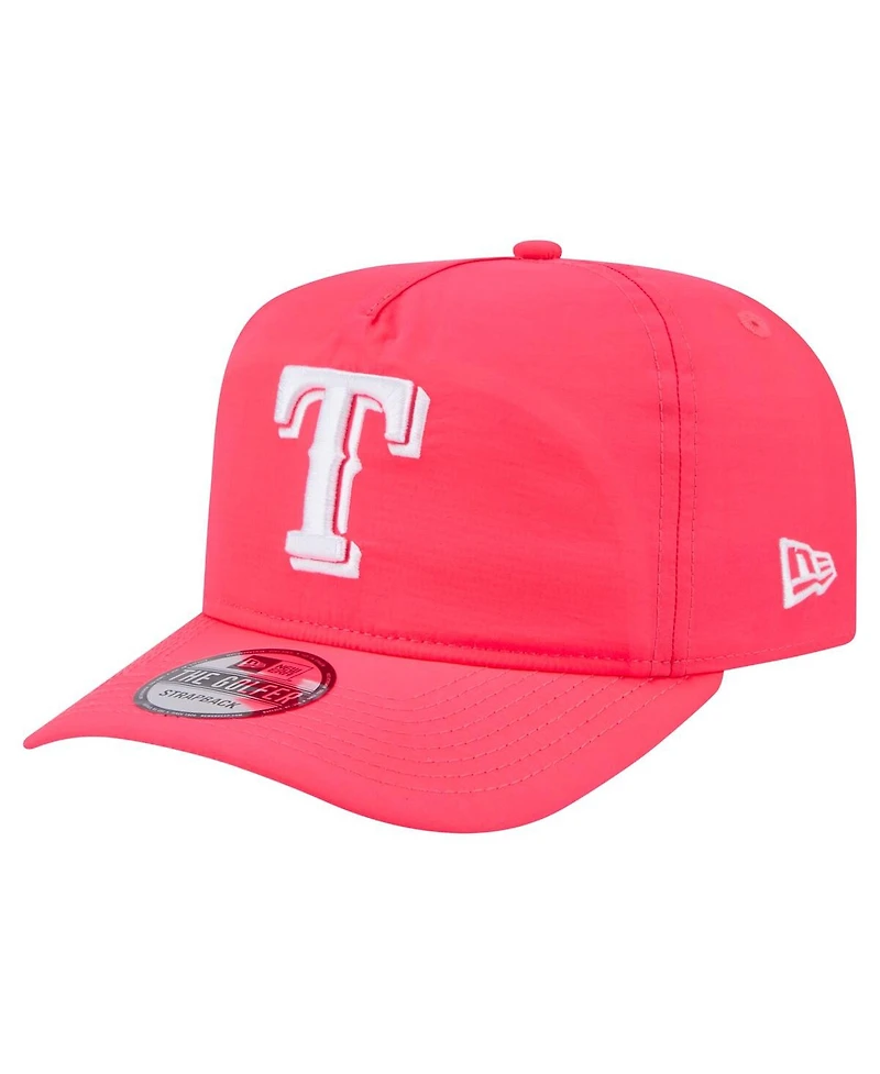 New Era Men's Pink Texas Rangers Everyday Golfer Adjustable Hat