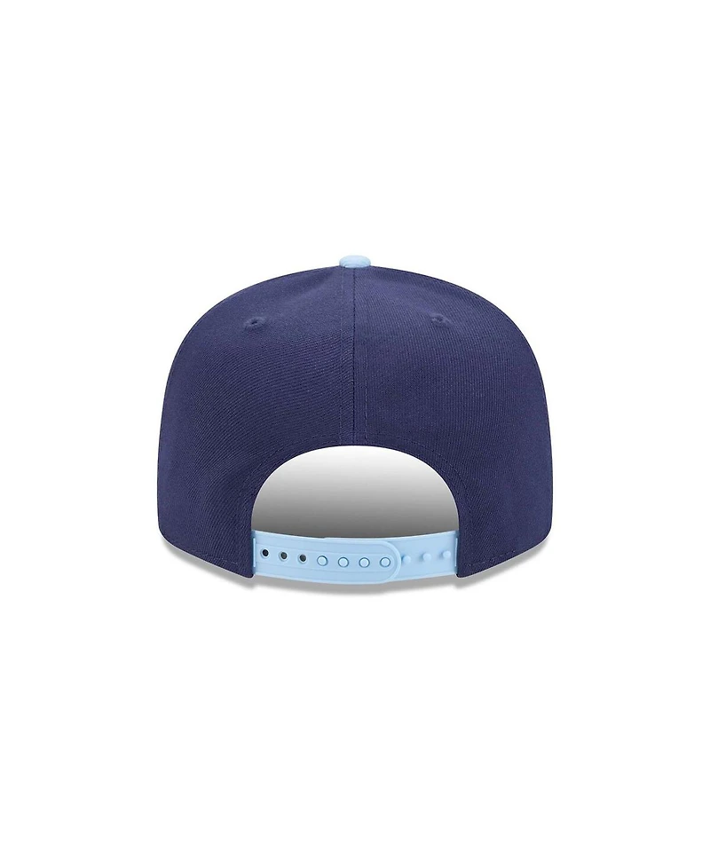 New Era Men's Navy/Light Blue Dallas Cowboys Color Pack Two-Tone 9FIFTY Snapback Hat