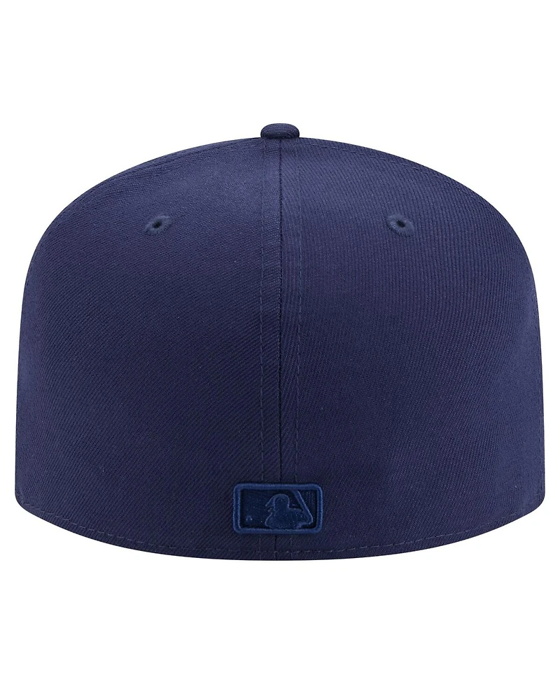 New Era Men's Navy Pittsburgh Pirates Color Pack A-Frame 59FIFTY Fitted Hat
