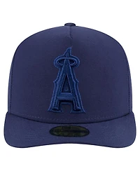 New Era Men's Navy Los Angeles Angels Color Pack A-Frame 59FIFTY Fitted Hat