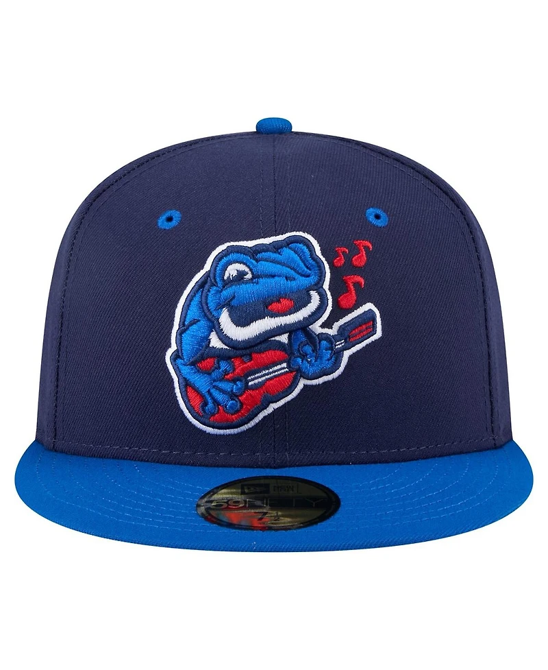 New Era Men's Navy Lehigh Valley IronPigs Copa de la Diversion 59FIFTY Fitted Hat