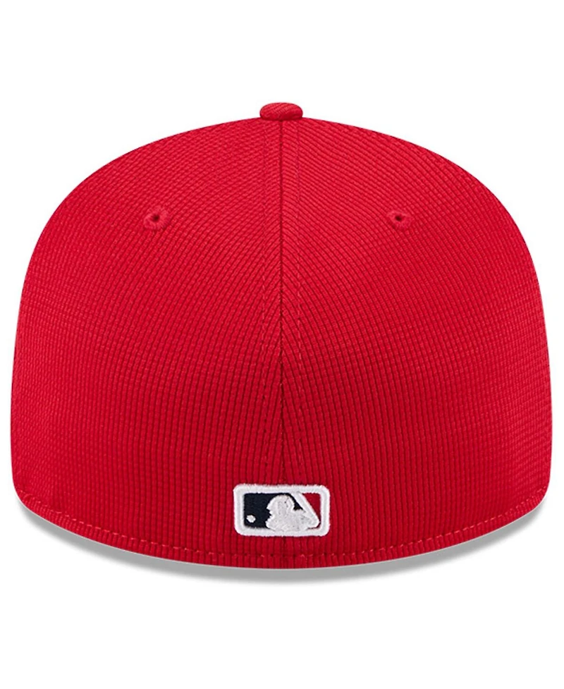 New Era Men's Red St. Louis Cardinals City Connect Batting Practice Low Profile 59FIFTY Fitted Hat
