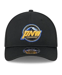 New Era Men's Black Seattle Mariners City Connect Batting Practice 9FORTY M-Crown Adjustable Hat