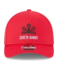 New Era Men's Red Cincinnati Reds City Connect Batting Practice 9FORTY M-Crown Adjustable Hat