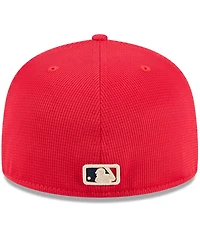 New Era Men's Red Texas Rangers City Connect Batting Practice 59FIFTY Fitted Hat