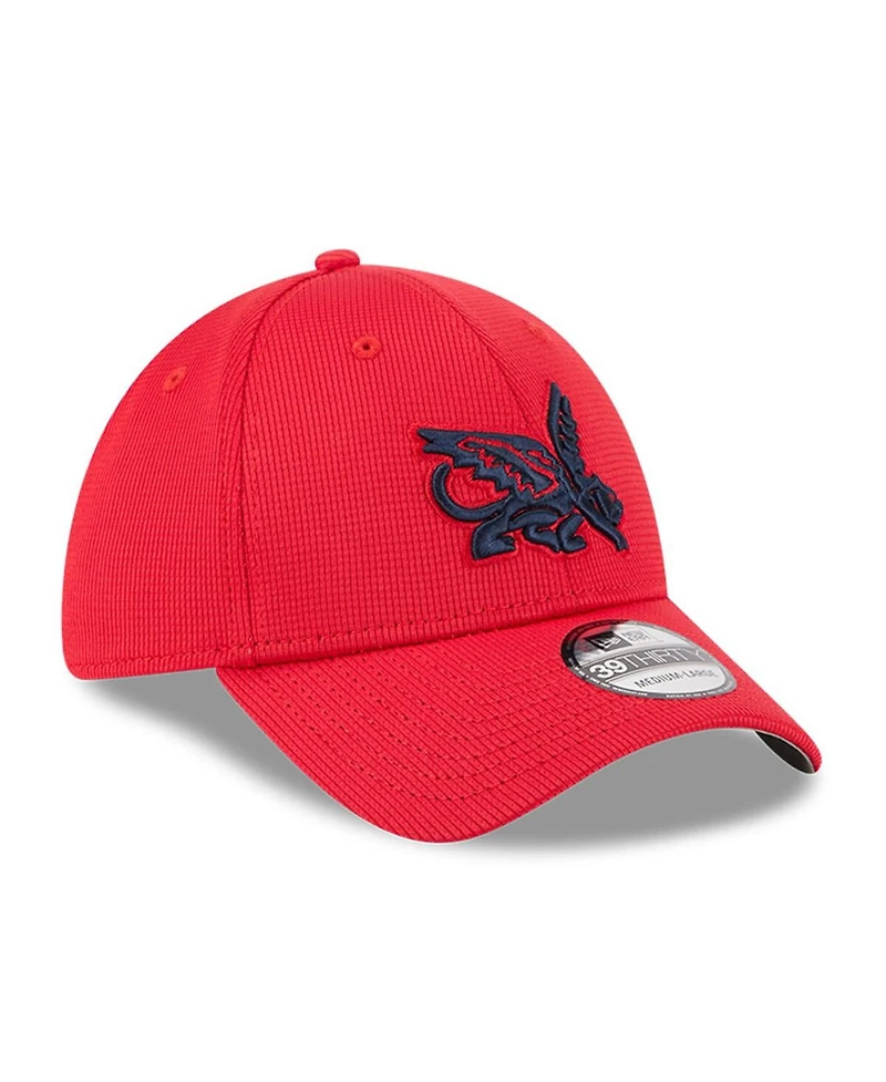 New Era Men's Red Texas Rangers City Connect Batting Practice 39THIRTY Flex Hat