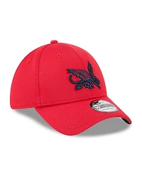 New Era Men's Red Texas Rangers City Connect Batting Practice 39THIRTY Flex Hat