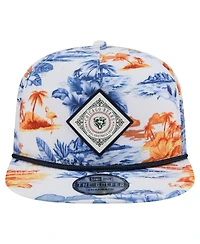 New Era Men's White Chicago Bears Adventure Snapback Golfer Hat