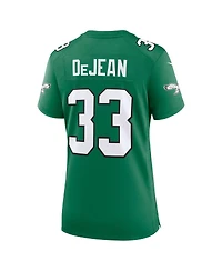 Nike Women's Cooper DeJean Kelly Green Philadelphia Eagles Alternate Game Jersey
