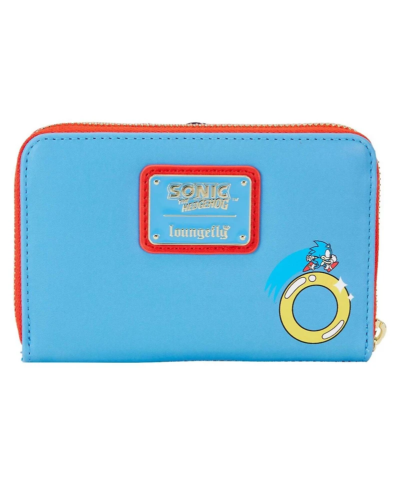 Loungefly Sonic the Hedgehog Classic Cosplay Zip-Around Wallet