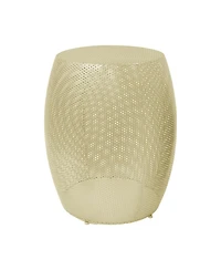 Streamdale Round Metal Hollow Side Table Set