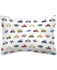 Dream Factory Trains Trucks 4-Pc. Sheet Set, Full