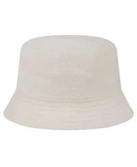 New Era Women's White Atlanta Braves Chrome Cozy Bucket Hat