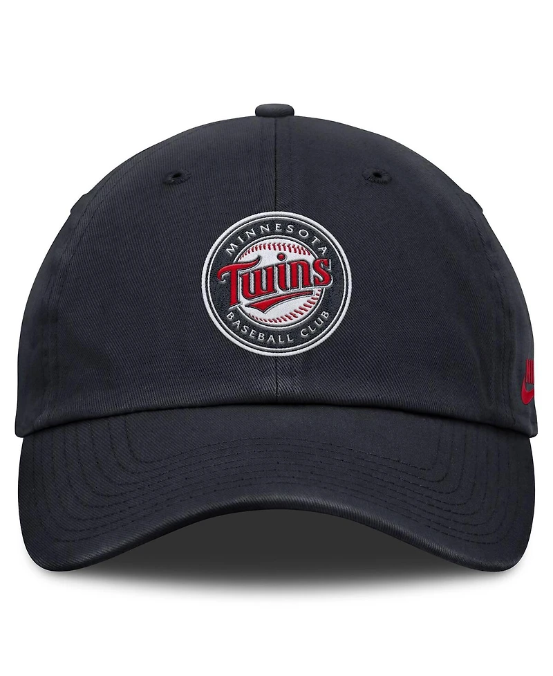 Nike Men's Navy Minnesota Twins Club Adjustable Hat