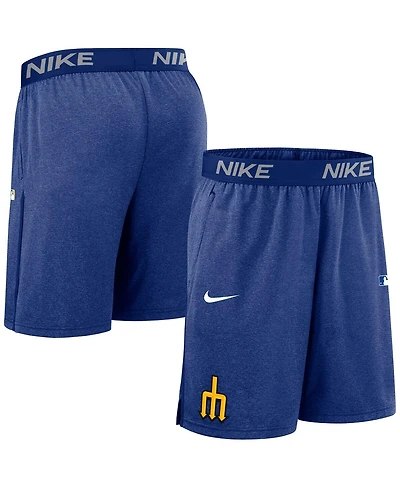 Nike Men's Royal Seattle Mariners Authentic Collection City Connect Performance Knit Shorts