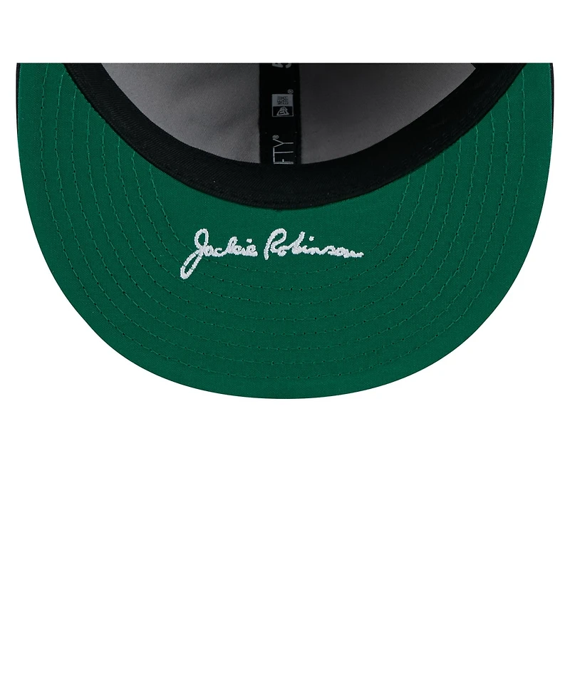New Era Men's Navy Houston Astros 2025 Jackie Robinson Day Retro Crown 59FIFTY Unstructured Fitted Hat