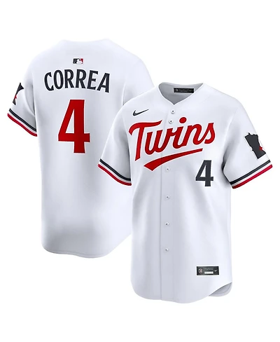 Nike Men's Carlos Correa White Minnesota Twins Home Limited Player Jersey