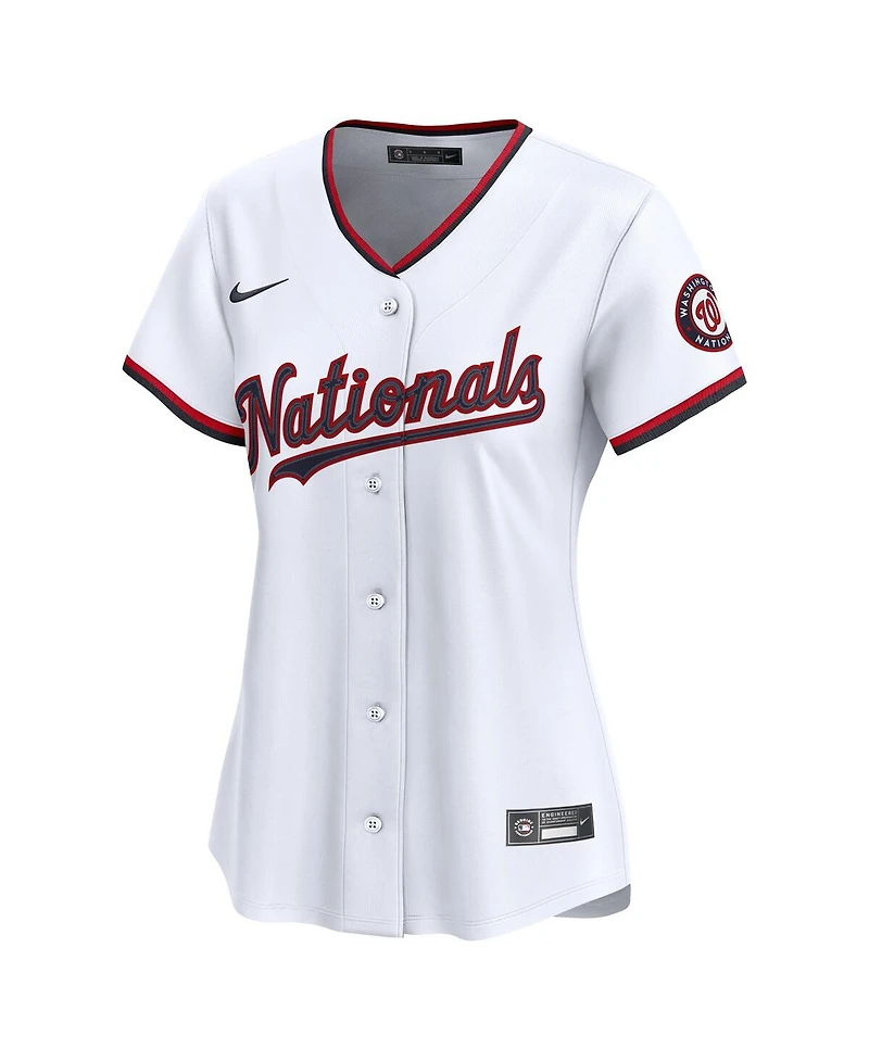Nike Women's Dylan Crews White Washington Nationals Home Limited Player Jersey