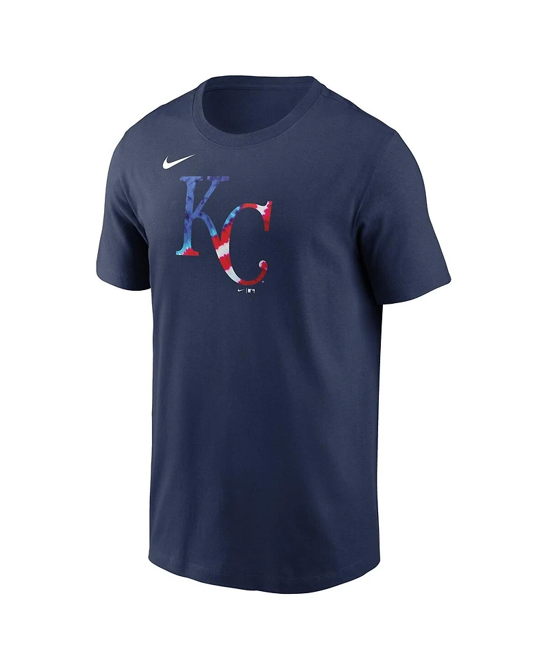 Nike Men's Navy Kansas City Royals Americana T-Shirt