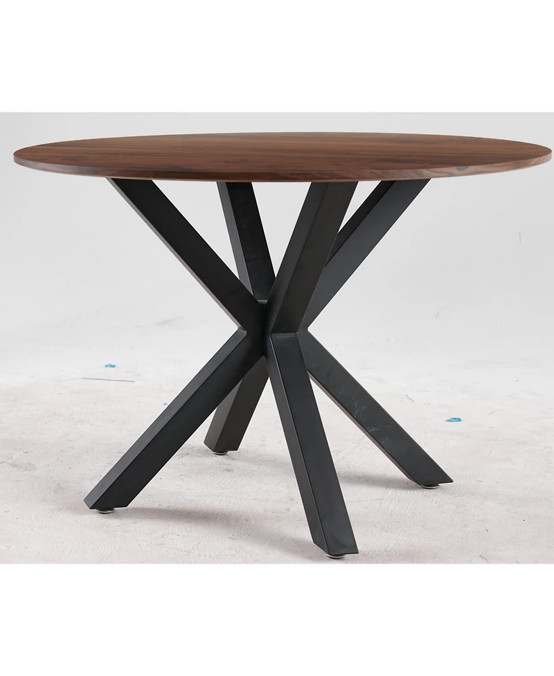 Streamdale Sturdy Metal Frame Desk with Easy Assembly
