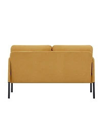 Gold Sparrow 49.5" Polyester Fremont Loveseat, Created for Macy's