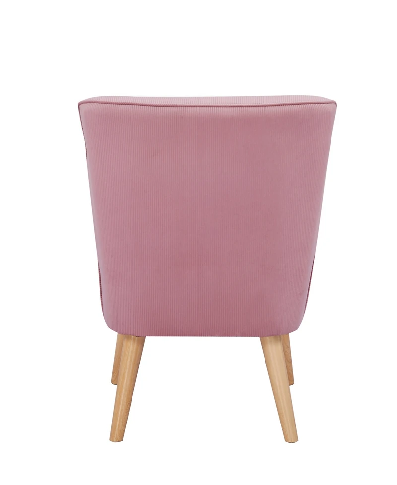 Gold Sparrow 21.75" Polyester Finch Accent Chair, Created for Macy's