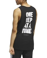 adidas Men's One Rep At A Time Regular-Fit Graphic Tank