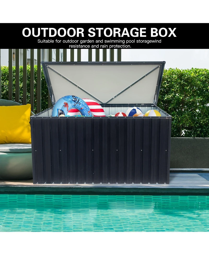 Streamdale Out Door Metal Storage Box Store Medium