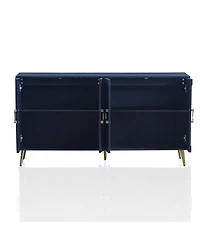 Streamdale Modern Lacquered 4-Door Wooden Cabinet