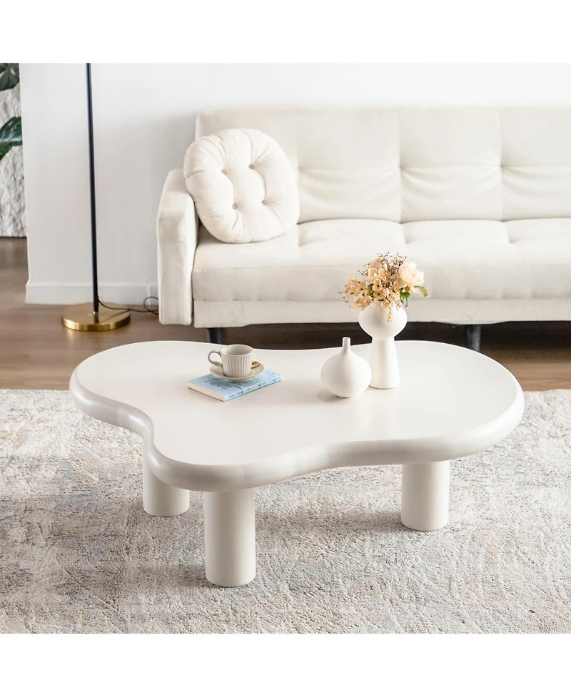 Streamdale Cloud Coffee Table - Modern Living Room Table