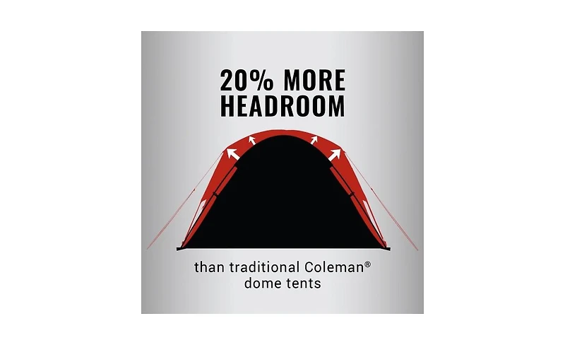 Coleman Skydome Camping Tent, 6-Person