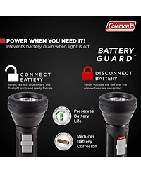 Coleman 325-Meter Led Flashlight with BatteryGuard