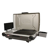 Coleman Tabletop Propane Gas Camping 2-in-1 Grill/Stove, 2-Burner
