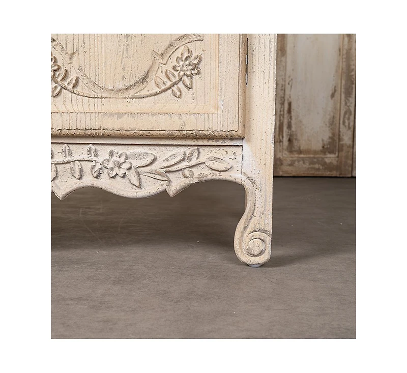 Streamdale Carved Wooden Cabinet, Vintage Home Decor, Wedding Gift