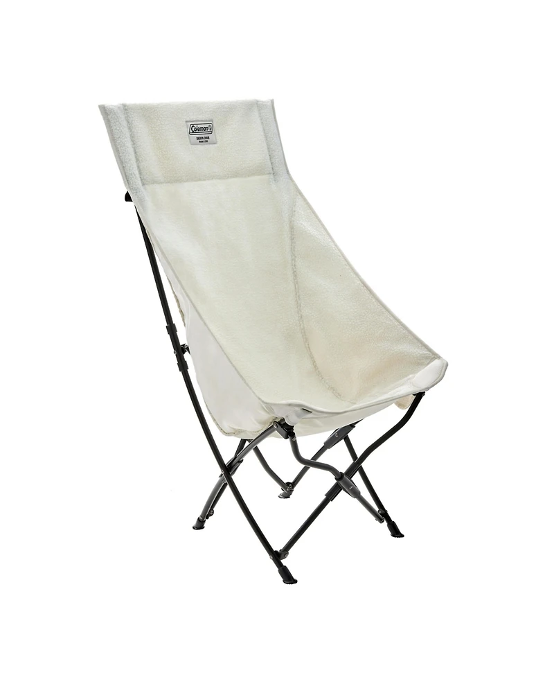 Coleman High-Back Sherpa Chair