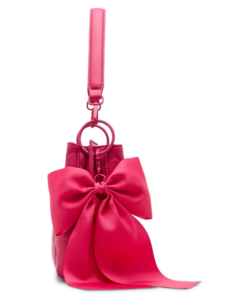 Betsey Johnson Always Heart-Core Small Bucket Bag