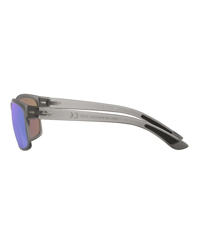 Maui Jim Unisex Polarized Sunglasses, 439 Pokowai Arch