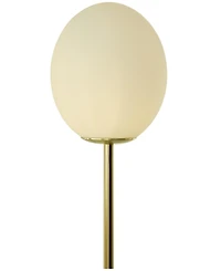 Rosemary Lane 73" Metal Curved Orb 2 Light Room Floor Lamp