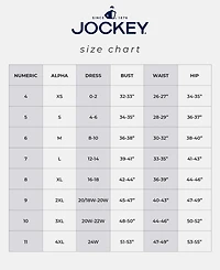Jockey Elance French Cut 3 Pack Underwear 1485 1487, Extended Sizes