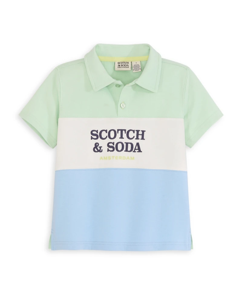 Scotch & Soda Big Boys 2-Piece Baby French Terry T-Shirt and Shorts Set