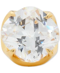 Kate Spade New York Gold-Tone Cubic Zirconia Flower Stud Earrings