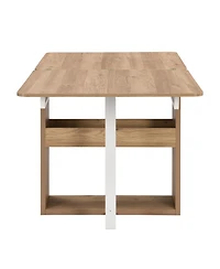 Streamdale Compact Extendable Dining Set with 4 Chairs