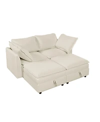 Streamdale Mira Modular 4-Piece Sofa Customizable, Comfortable, Storage-Equipped