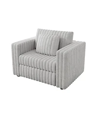 Streamdale 44.9" Modular Sofa Single - Highly Comfortable, Stylish & Functional for Bedroom & Living Room, Light gray