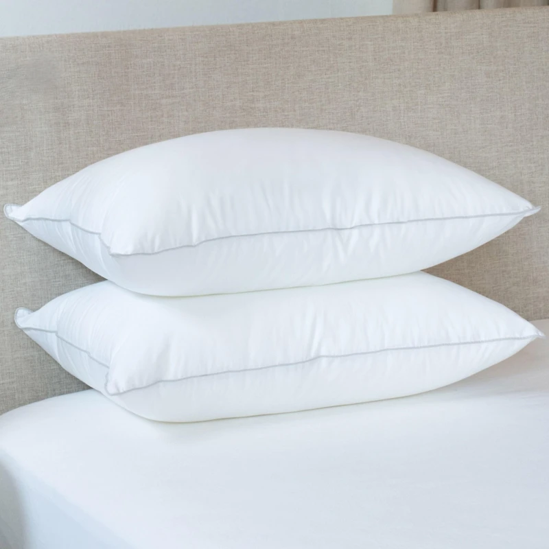 2 Pack Firm Down Alternative Bed Pillow