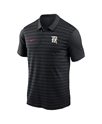 Nike Men's Black Texas Rangers Authentic Collection City Connect Victory Performance Polo Shirt