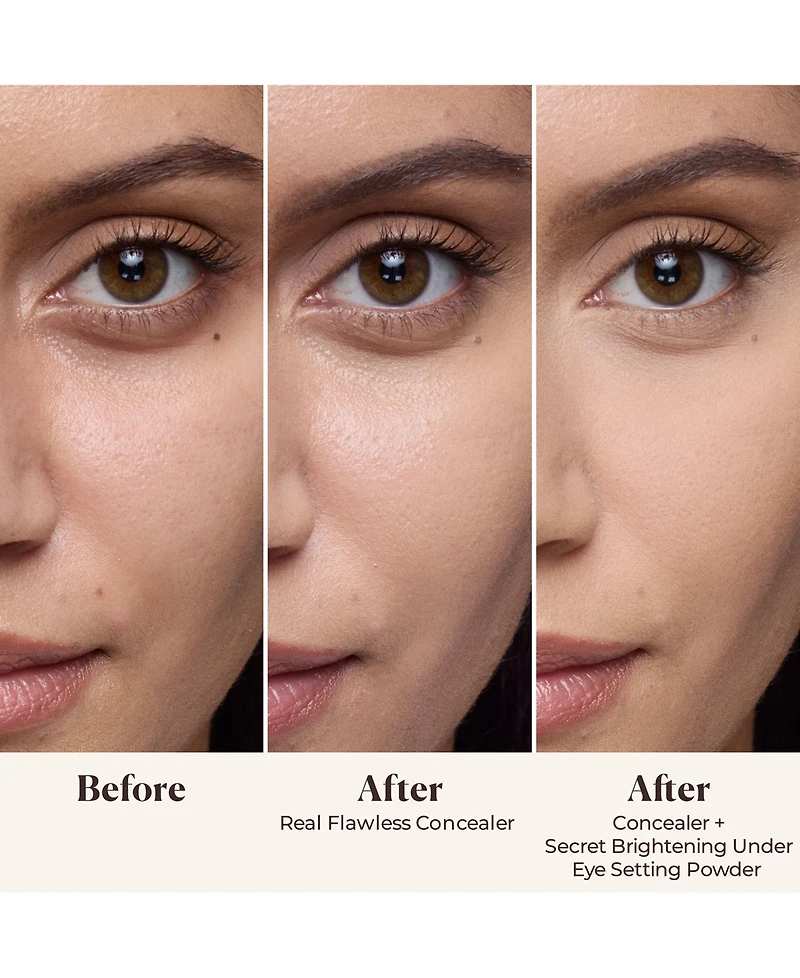 Laura Mercier Secret Brightening Color Correcting Longwear Under Eye Setting Powder, 0.141 oz.