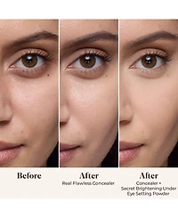 Laura Mercier Secret Brightening Color Correcting Longwear Under Eye Setting Powder, 0.141 oz.