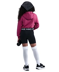 Nike Big Girls Pro Fleece Dri-fit Full-Zip Hoodie