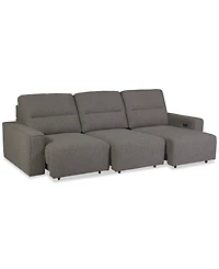 Frandlyn -Pc. Fabric Power Sliding Sofa
